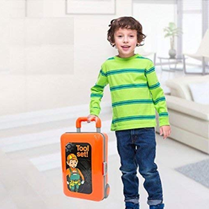 ست اسباب بازی میز ابزار 2 در 1 چمدانی کودک Case Workbench 2 in 1 Tool Set_اسباب بازی